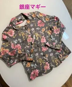 銀座マギー花柄ジャケット9号