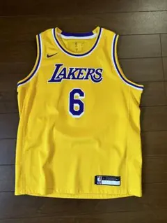 Nike Lakers James #6 ユニフォーム