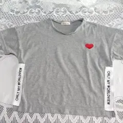 「再々々値下げ」OP:1ST グレー Tシャツ 130