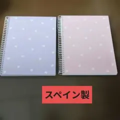 スペイン製　海外文房具ブランド　 ミケルリウス リングノート　2冊のサムネイル
