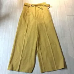 PLST イエロー パンツ S