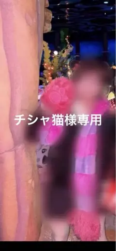 チシャ猫 マフラー ファンキャップ ディズニー