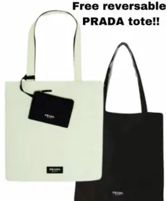 2026年最新】prada ノベルティ トートバッグの人気アイテム - メルカリ