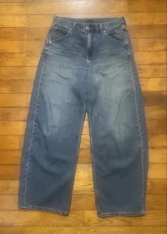 【試着のみ】 UNIQLO バギーカーブジーンズ27