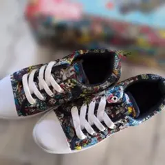お値下げ致しました！MARVEL コミック プリント スニーカー 27cm
