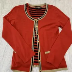 カーディガン　ニット　半袖　22OCTOBRE