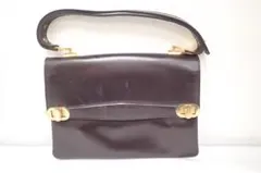 O36/BALLY バリー レザー ターンロック ハンドバッグ