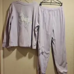 【ころすけ様専用】GU　ユニコーン刺繍フリースパジャマセット