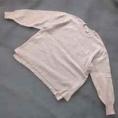 b3207 earth music&ecology【F】ピンク ニットセーター