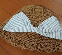 《値下げ》新品Ampersand 麦わら帽子 56cmのサムネイル