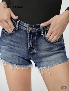 SHEIN デニム ショートパンツ