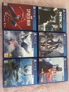 PS4ソフト 7本セット まとめ売り イース9/アサクリ/スターウォーズなど
