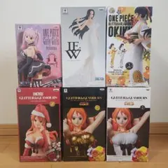 ワンピース GLITTER & GLAMOURS ナミ 他フィギュアセット