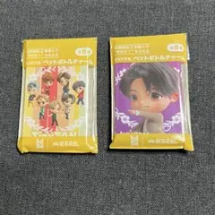 BTS TinyTan 紅茶花伝ペットボトルチャーム 全員ジョングク 2点セット