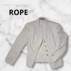 ROPE テーラードジャケット ライトベージュ M