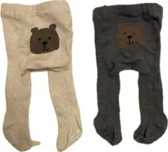 ベビータイツ クマケツ　GAP