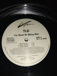 TLC i'm good at being bad 1999usプロモ盤