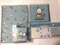 サンリオ　レトロ　ポチャッコ ノート　メモ　付箋セット