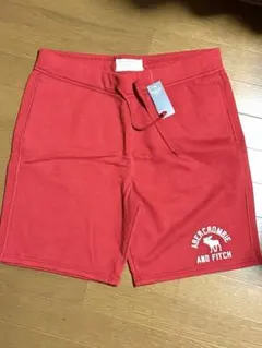 ⭐️Abercrombie&Fitch⭐️ショートパンツ⭐️赤⭐️新品タグ付⭐️