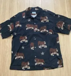 SCHOTT(ショット)犬柄アロハシャツ新品未使用XL - メルカリ