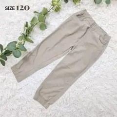 美品❗️ウエストゴム【西松屋】キッズ ジョガーパンツ 120 ストレッチのサムネイル