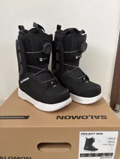 SALOMON PROJECT BOA キッズ スノーボードブーツ 19.5cm