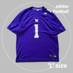 adidas Football》ノートルダム大 アメフト ゲームシャツ S相当 - メルカリ