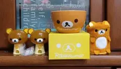 リラックマ カフェオレボウル 陶器製 ハンドタオル ガチャガチャ まとめ売り