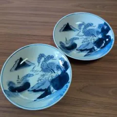 骨董　青白磁の風景画皿 直径約40cm 骨董 青白磁の風景画皿 - メルカリ
