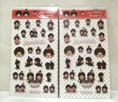 モンチッチ ぷくっとシール セリア 2点セット ボンボンドロップ 完売品