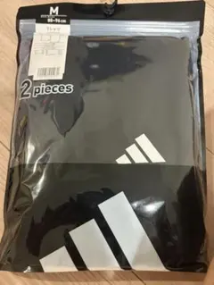 新品未使用)adidasメンズ半袖シャツ2枚！Mサイズ！吸汗速乾！定価2530円