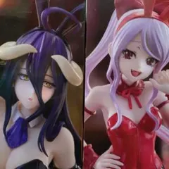 【未開封】 BiCute Bunnies Figure-アルベド＆シャルティア