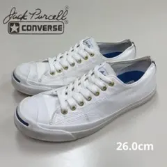 Converse Jack Purcell ホワイト スニーカー　26.0cm