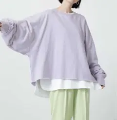 美品＊Champion×ROSE BUD＊別注＊クロップドワイドスウェット