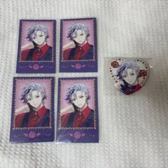 不破湊 Rose Valentine チェキ風カード 缶バッジ OS特典