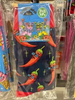 【期間限定】MULGA チリペッパー柄 ソックス M/L選択可