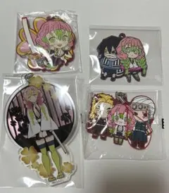 鬼滅の刃 甘露寺蜜璃 ストラップ、キーホルダーセット