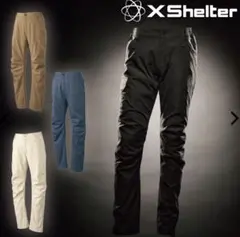 ワークマン　エックスシェルター　断熱　β ライトウォームパンツ　ブラック　M