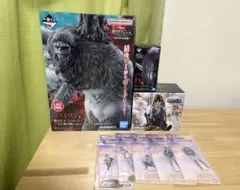 進撃の巨人　一番くじ　Ｃ賞　リヴァイ　Ｄ賞　E賞コンプリート　ラストワン　セット