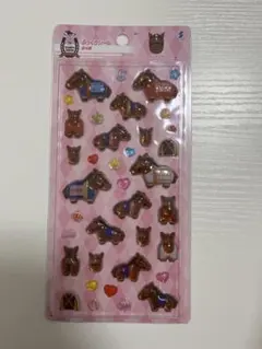 サラブレッドコレクション ぷっくりシール 全4種のサムネイル