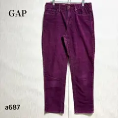 GAP1969/コーデュロイカラーパンツ/S相当/Y2K/ストレッチ/パープル