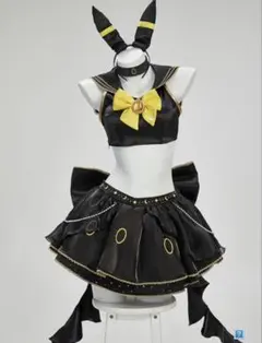 ブラッキー　ポケモン制服コスプレ　セーラー服のサムネイル