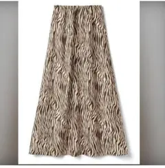 最終価格❤ゼブラ柄ロングスカート