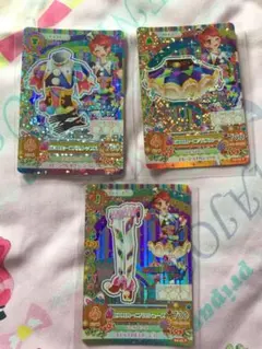 アイカツ 初期 プレミアムカード ピエロカーニバルコーデ 3枚セット