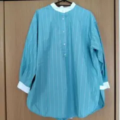 AMERICAN HOLICのバンドカラーチュニックシャツ