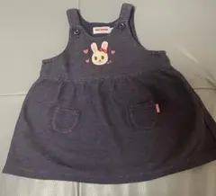 ミキハウス　70〜80 ジャンバースカート