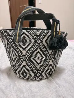 幾何学模様 トートバッグ