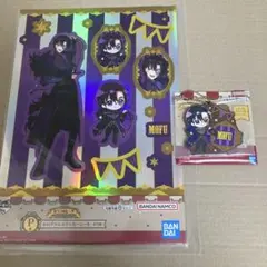 カラフルピーチ　一番くじ　もふ　ラバーチャーム、ステッカーシート