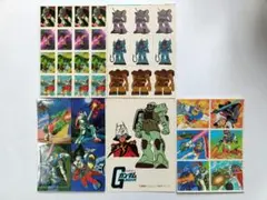 機動戦士ガンダムシールステッカー5枚セット当時物