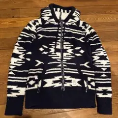 CavariA フード付きボアジャケット 44